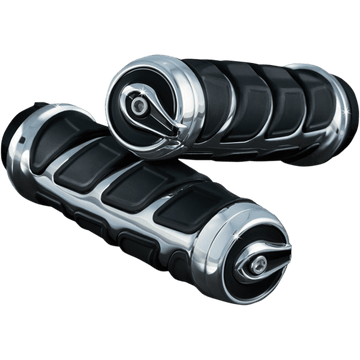 KURYAKYN Grips Kinetic™ Chrome