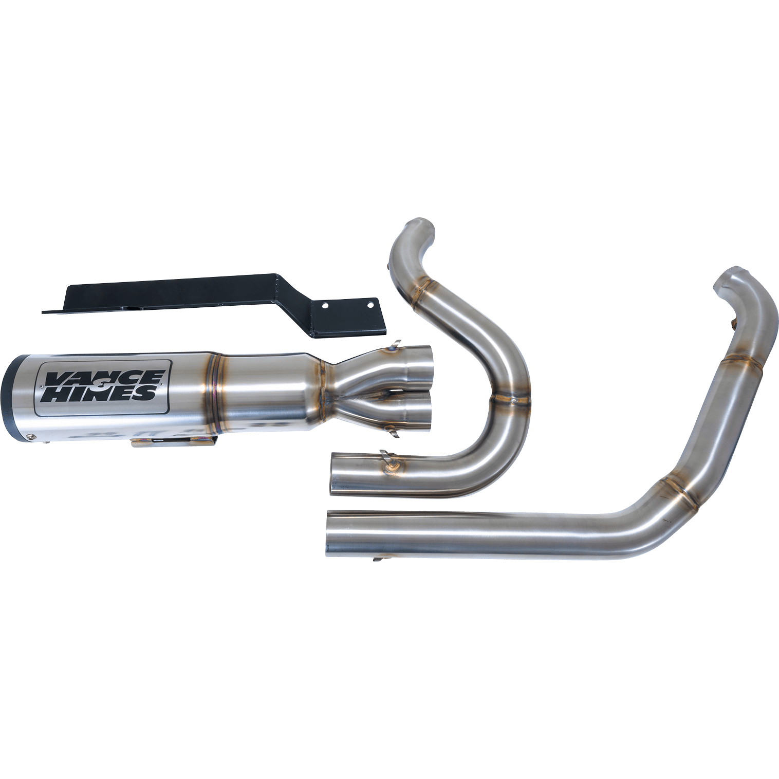 VANCE & HINES Hi-Output RR Exhaust System Brushed 27321