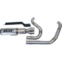 VANCE & HINES Hi-Output RR Exhaust System Brushed 27321