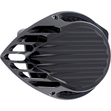 ROUGH CRAFTS Finned Air Cleaner Black RC600002