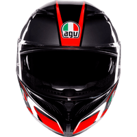 AGV K3 Helmet Striga Black/Gray/Red Small 2118381004018S