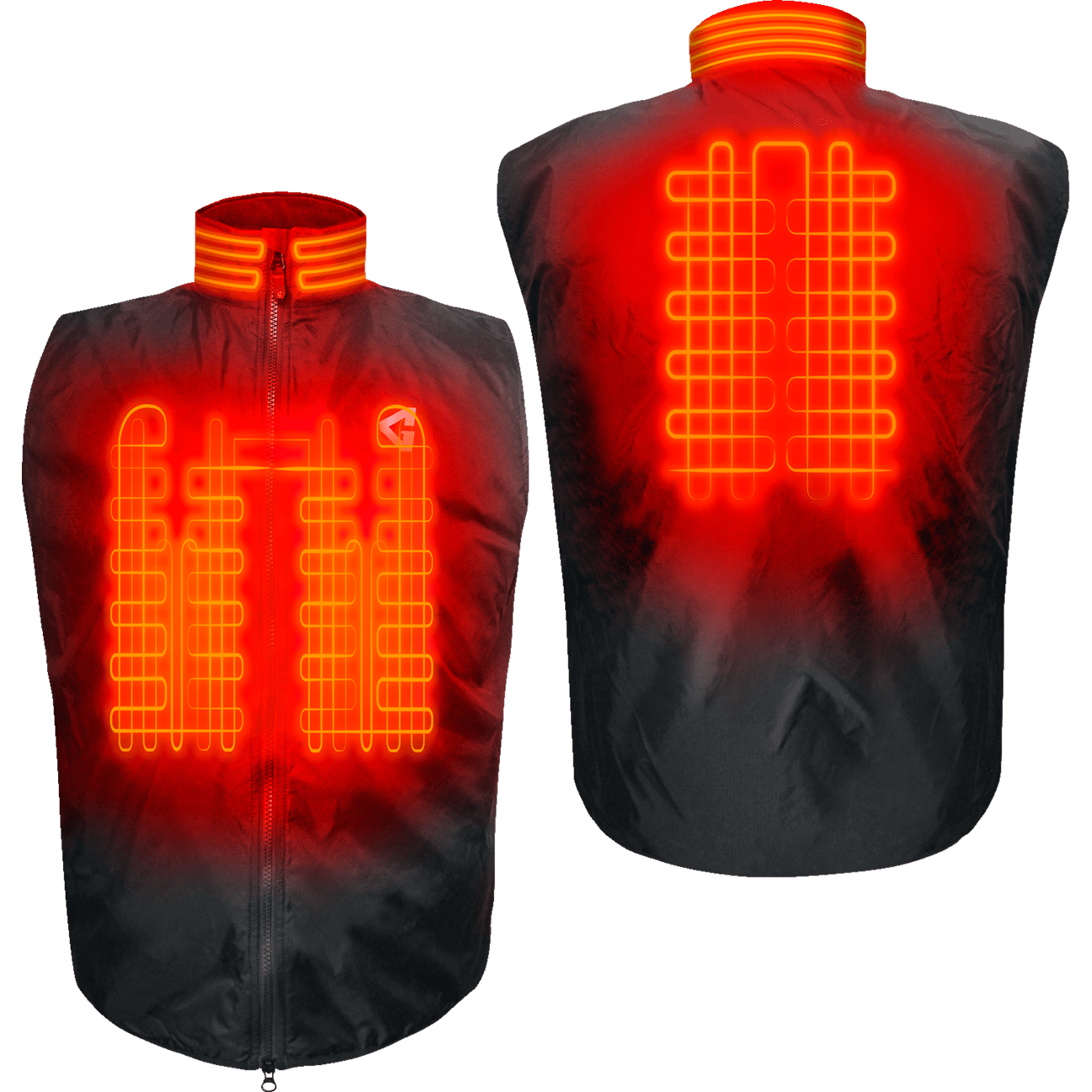 GERBING HEATED CLOTHING 12V Heated Vest Liner Black Medium