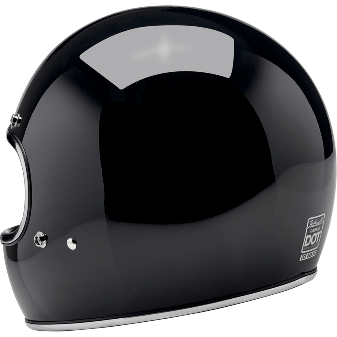 BILTWELL Gringo Helmet Gloss Black Small 1002101502