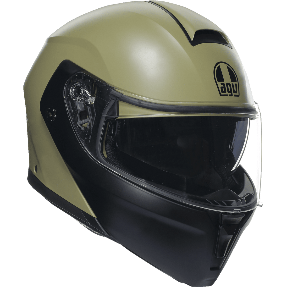 AGV Streetmodular Helmet Mono Matte Pastello Green/Black Small 2118296002010S