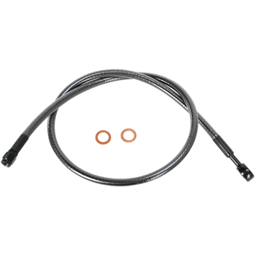 MAGNUM SHIELDING Brake Line 7/16-35° 32" Black Pearl AS47932