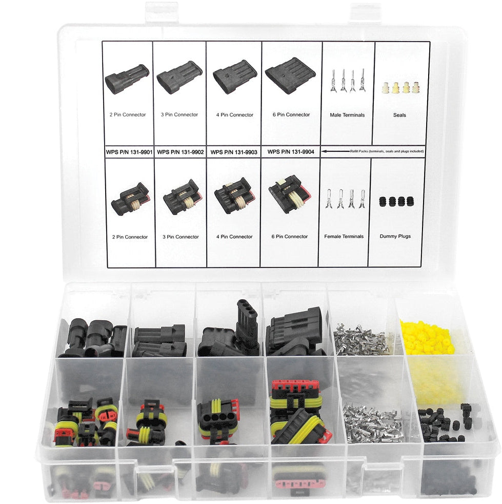 DOBECK CONNECTOR KIT 24 PC AMP P/N 99CKAMP01