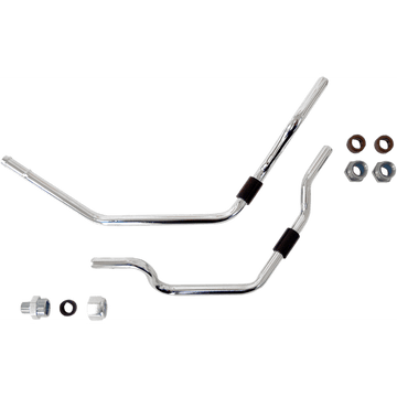 DRAG SPECIALTIES Oil Filter Line Kit Chrome Softail