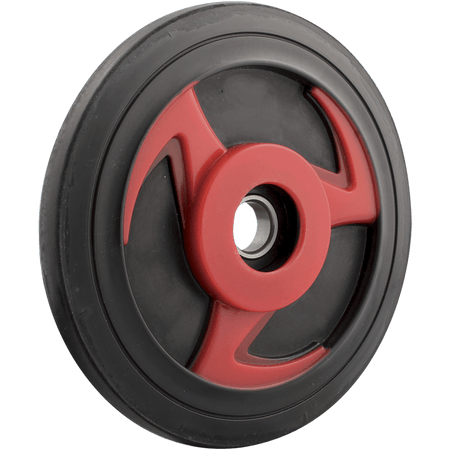 KIMPEX Idler Wheel with Bearing 6004-2RS Red Group 13 178 mm OD x 20 mm ID