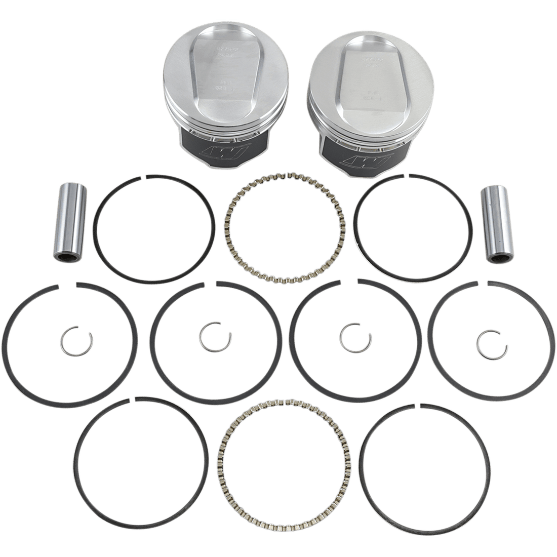 WISECO Piston Kit +0.020" Evolution Big Twin 1340 cc