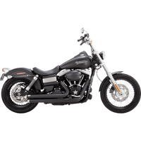 VANCE & HINES Big Shots Staggered Exhaust System Matte Black 47958