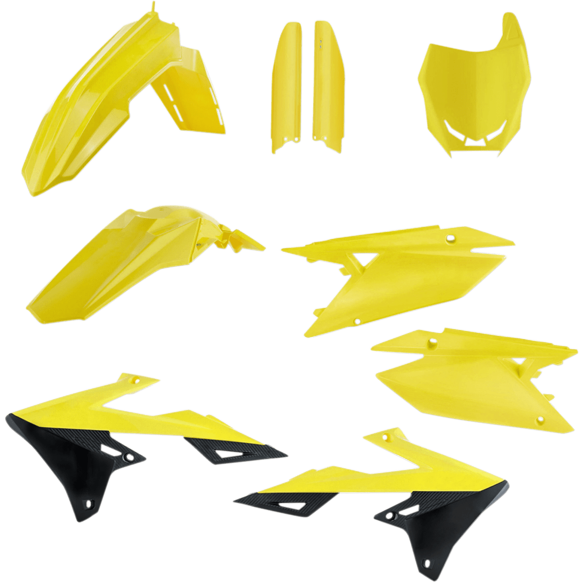 ACERBIS Full Replacement Body Kit Fluorescent Yellow 2686554310