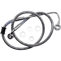 DRAG SPECIALTIES Brake Line +2" Stainless Steel '15-'17 Softail