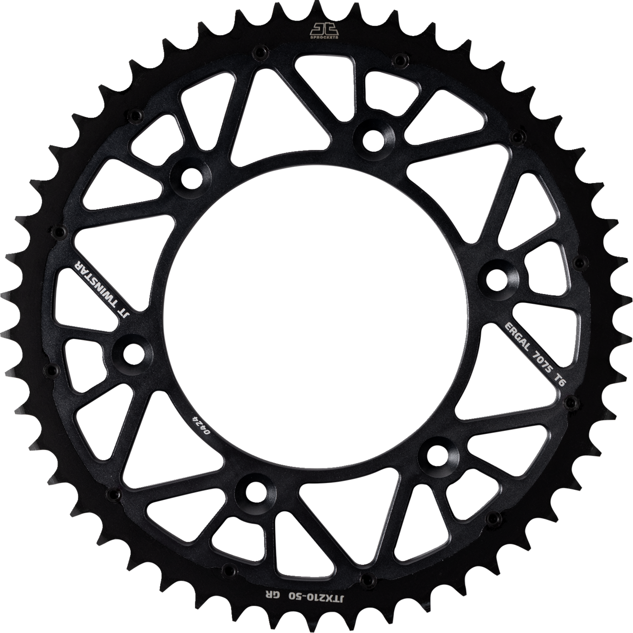 JT SPROCKETS Rear Sprocket 50 Tooth Graphite Beta/Honda