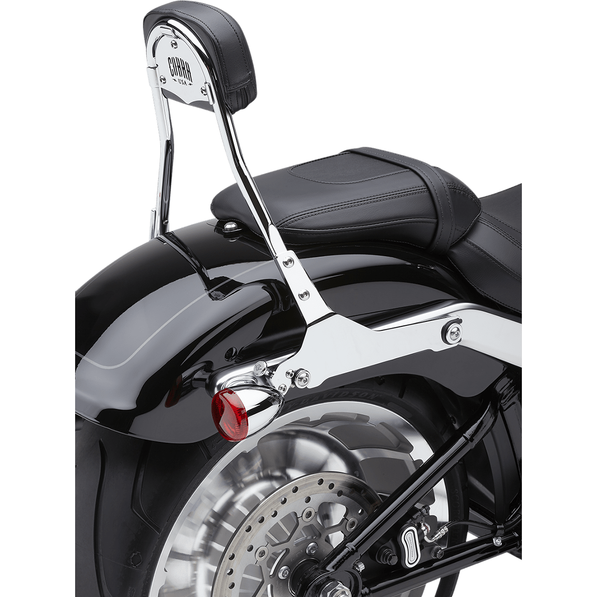 COBRA Backrest Kit 14" Chrome Softail 6022007