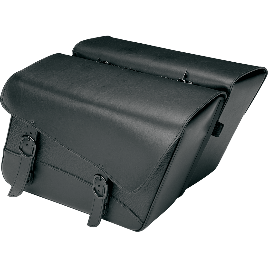 WILLIE & MAX LUGGAGE Compact Black Jack Saddlebag Slant Large 5958900