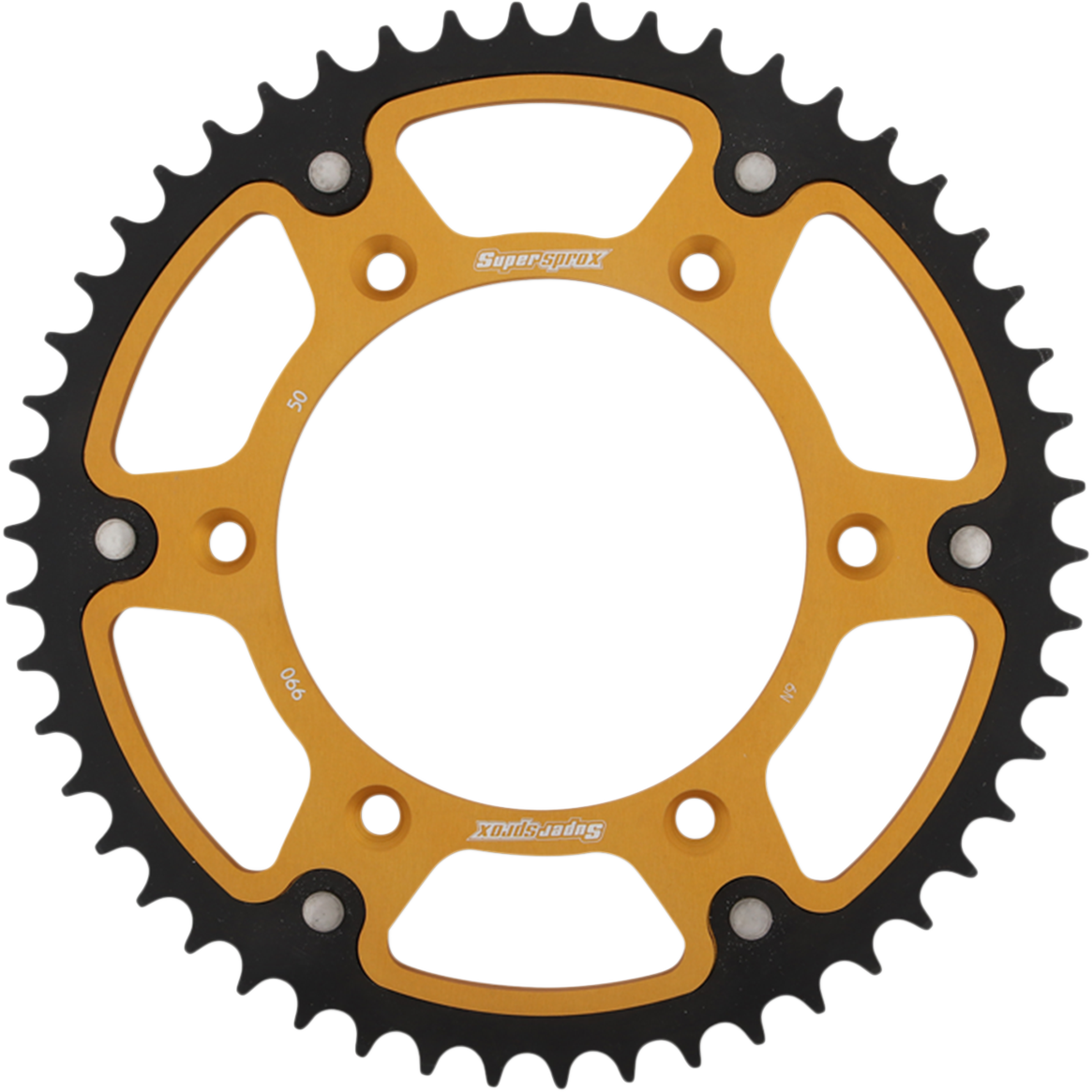 SUPERSPROX Stealth Rear Sprocket 50 Tooth Gold Husaberg/Husqvarna/KTM RST99050GLD