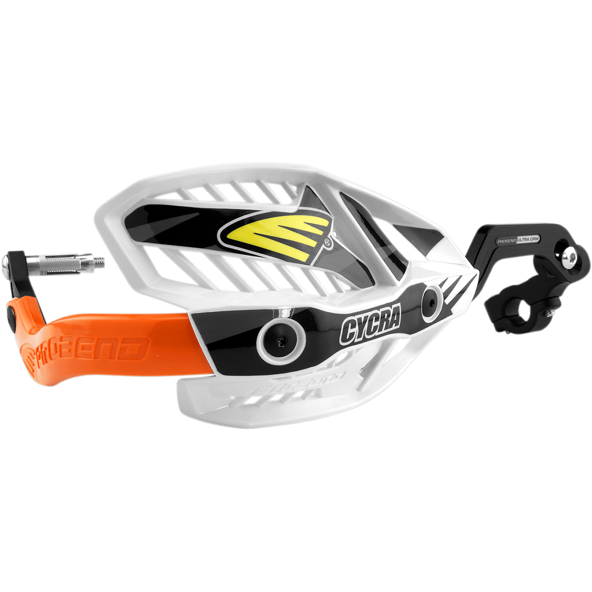 CYCRA Handguards Ultra Oversized White/Orange 1CYC740822X