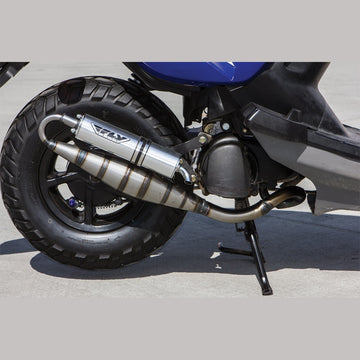 FLY RACING SCOOTER EXHAUST SYSTEM STAINLESS P/N 0923003 54MP