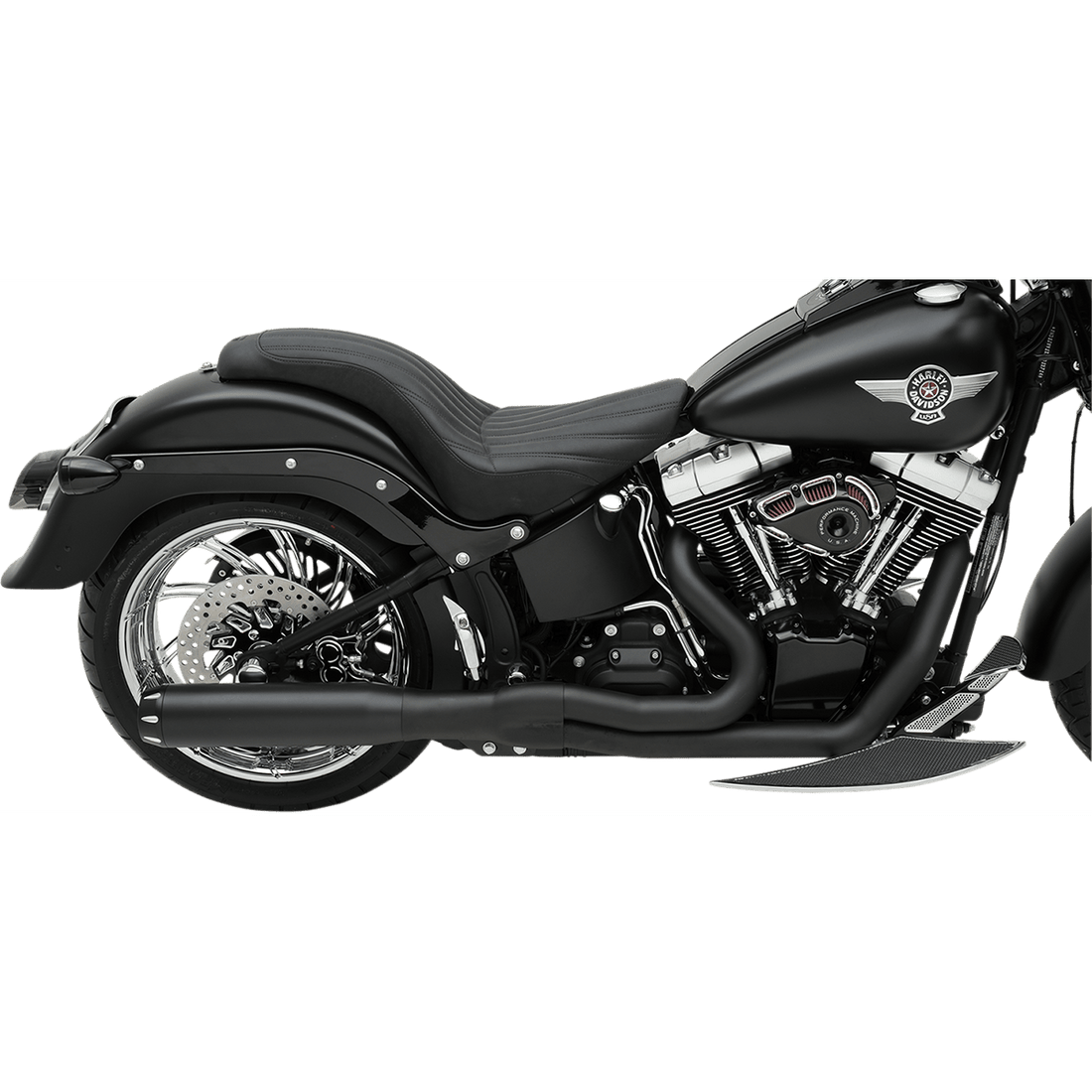 BASSANI XHAUST B1 2:1 Exhaust Black 1S18RB