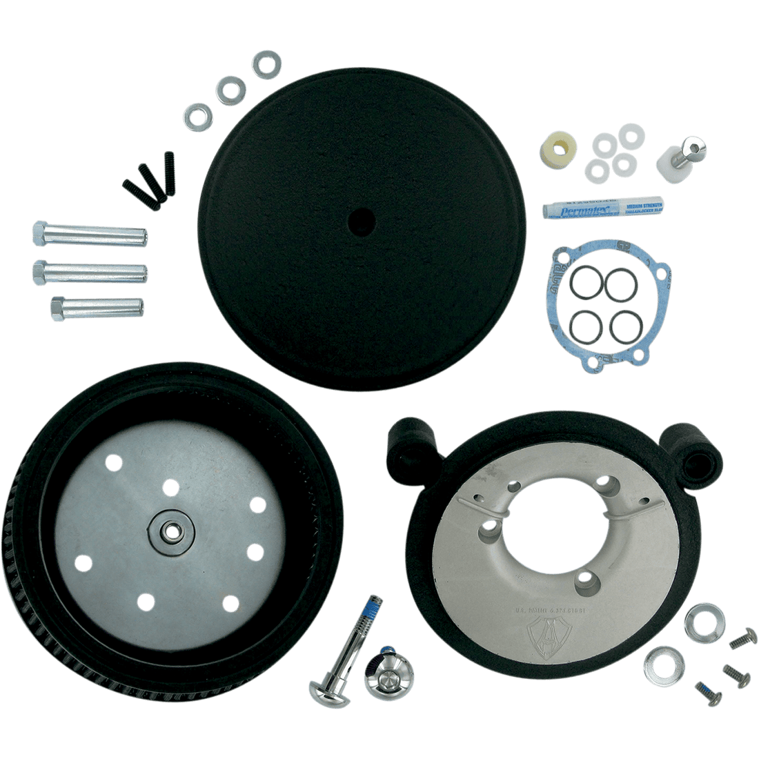 ARLEN NESS Big Sucker™ Stage II Air Filter Kit Wrinkle Black 18820