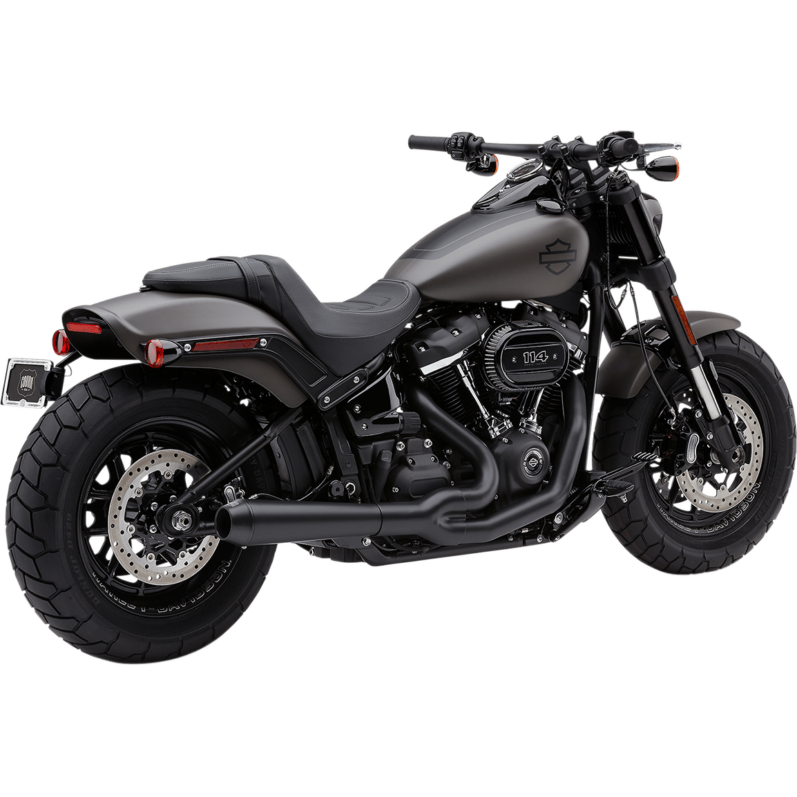 COBRA El Diablo Exhaust Black '18-'19 FXFB/S 6474B