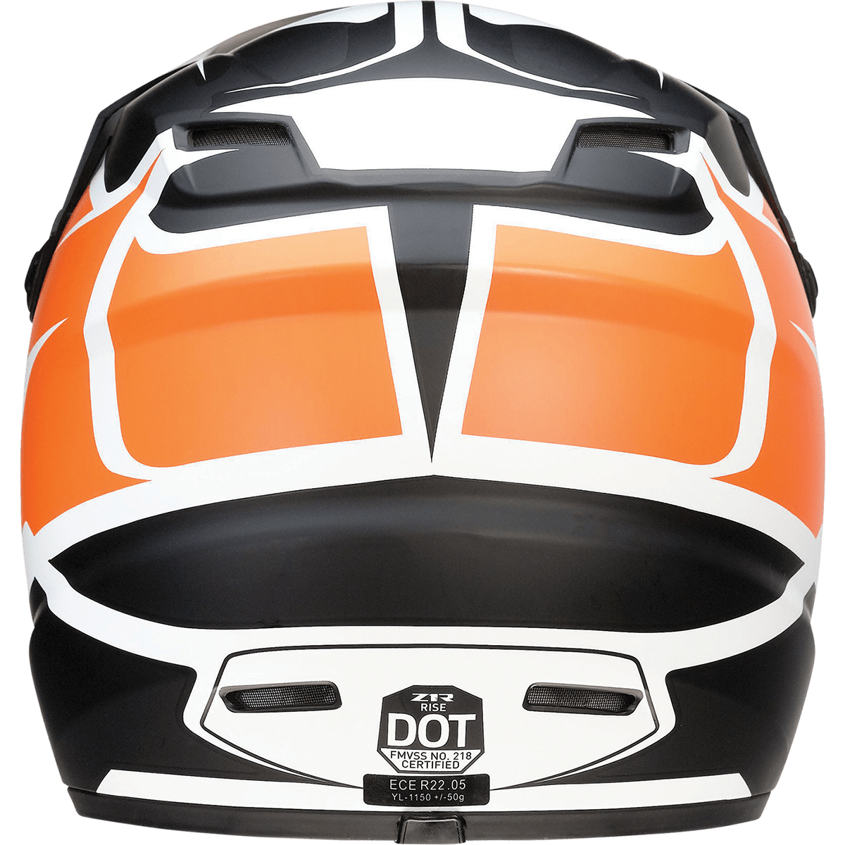 Z1R Youth Rise Helmet Flame Orange Large