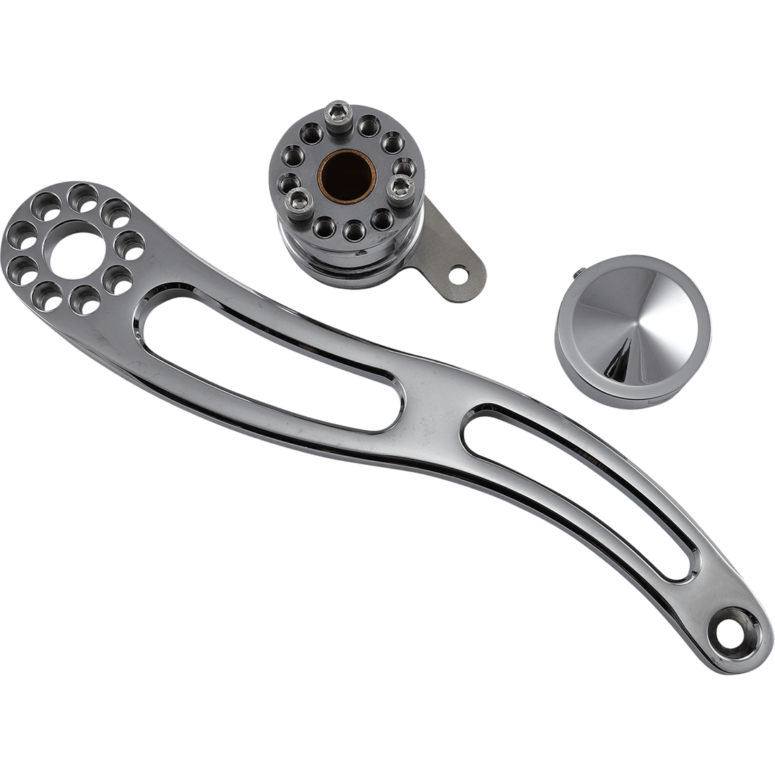 ACCUTRONIX Brake Arm Slotted Chrome FL FLB201SC