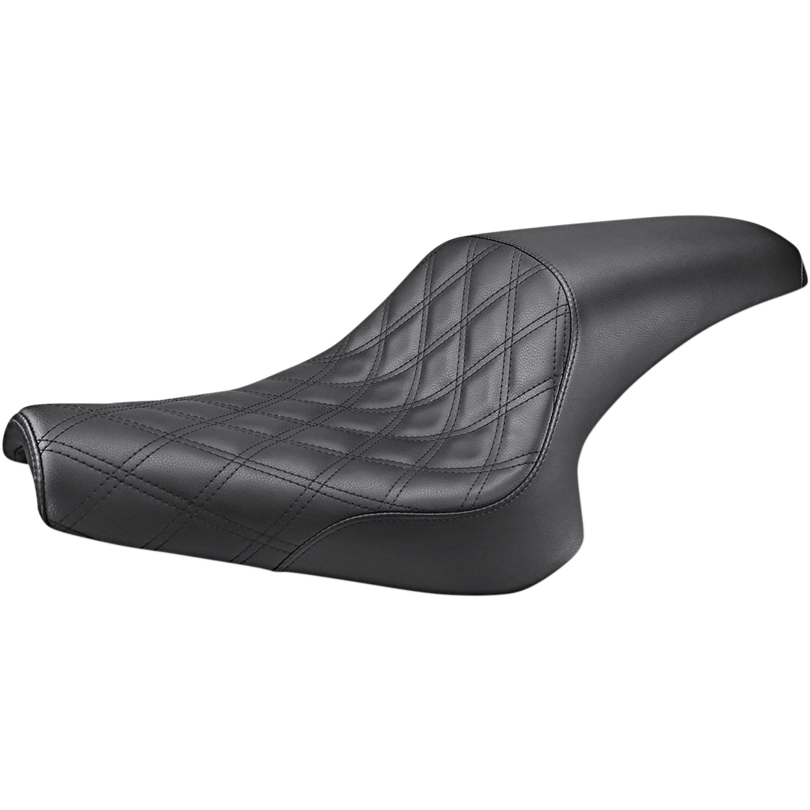 SADDLEMEN Seat Profiler™ 2-Up Front Lattice Stitch Black Bolt Y1316149