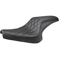 SADDLEMEN Seat Profiler™ 2-Up Front Lattice Stitch Black Bolt Y1316149