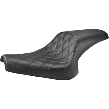 SADDLEMEN Seat Profiler™ 2-Up Front Lattice Stitch Black Bolt Y1316149