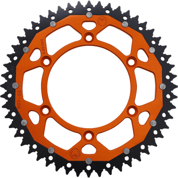 MOOSE RACING Dual Sprocket Orange 52 Tooth