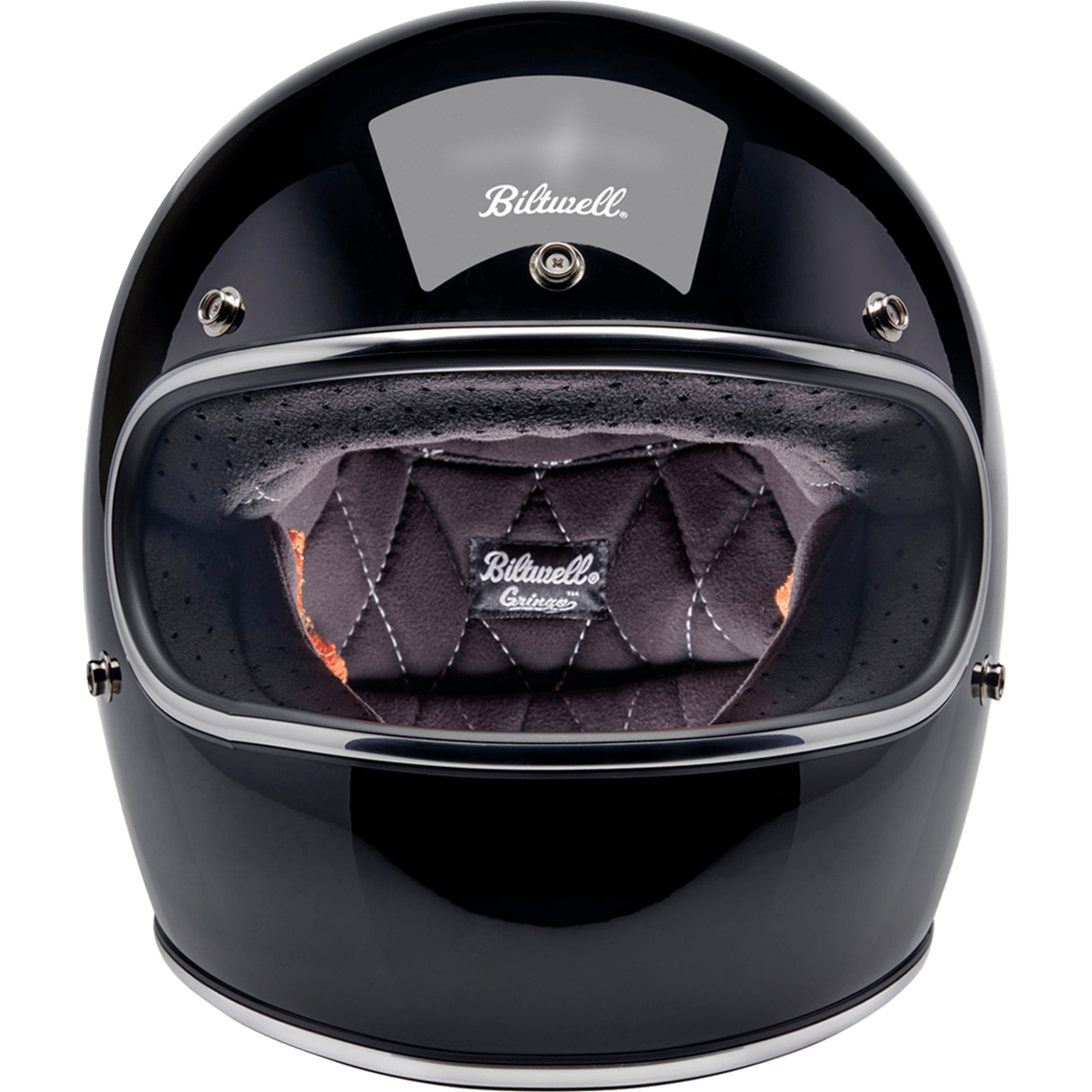 BILTWELL Gringo Helmet Gloss Black Small 1002101502