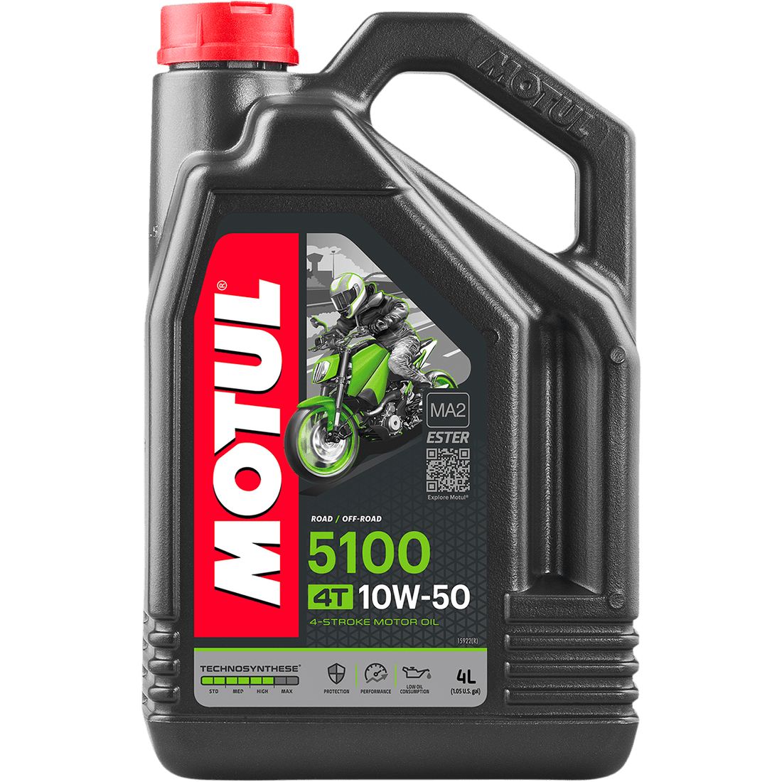 MOTUL 5100 4T Synthetic Blend Oil 10W-50 4L 104076