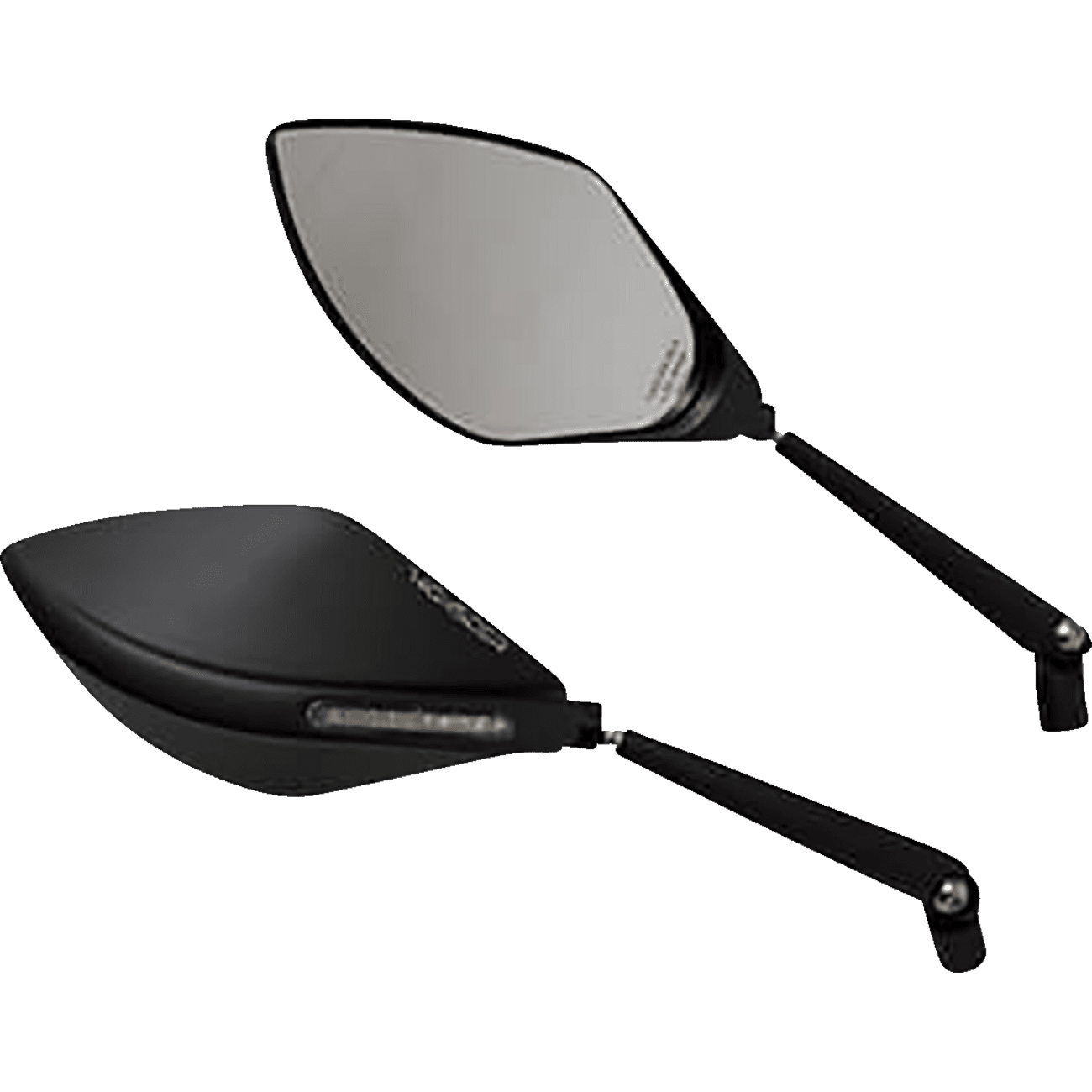 HIGHSIDER Mirrors Torezzo Side View Cat Eye Black 301580