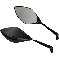 HIGHSIDER Mirrors Torezzo Side View Cat Eye Black 301580