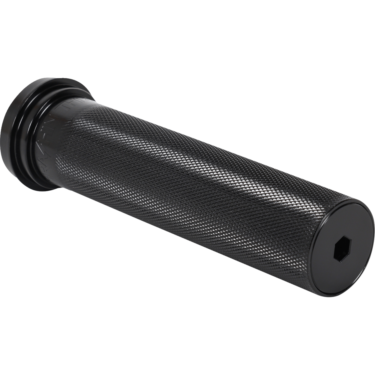 THRASHIN SUPPLY CO. Throttle Tube Knurled 1" TBW