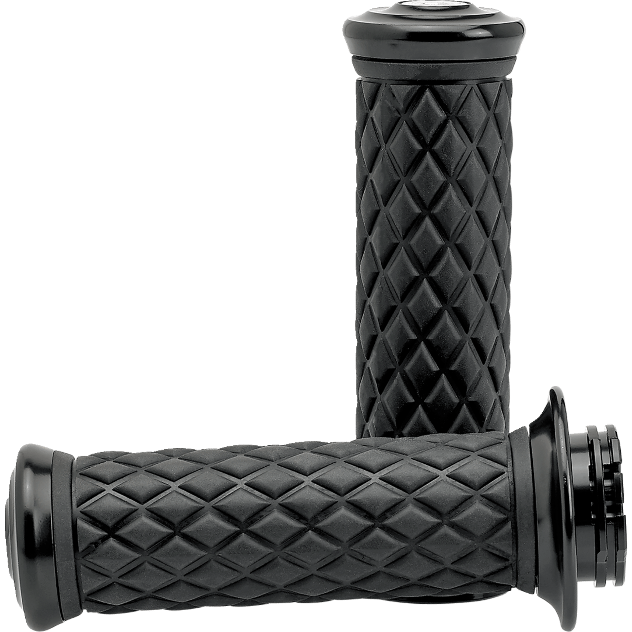 BILTWELL Grips Alumicore TBW Black 660820101