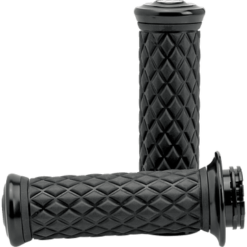 BILTWELL Grips Alumicore TBW Black 660820101