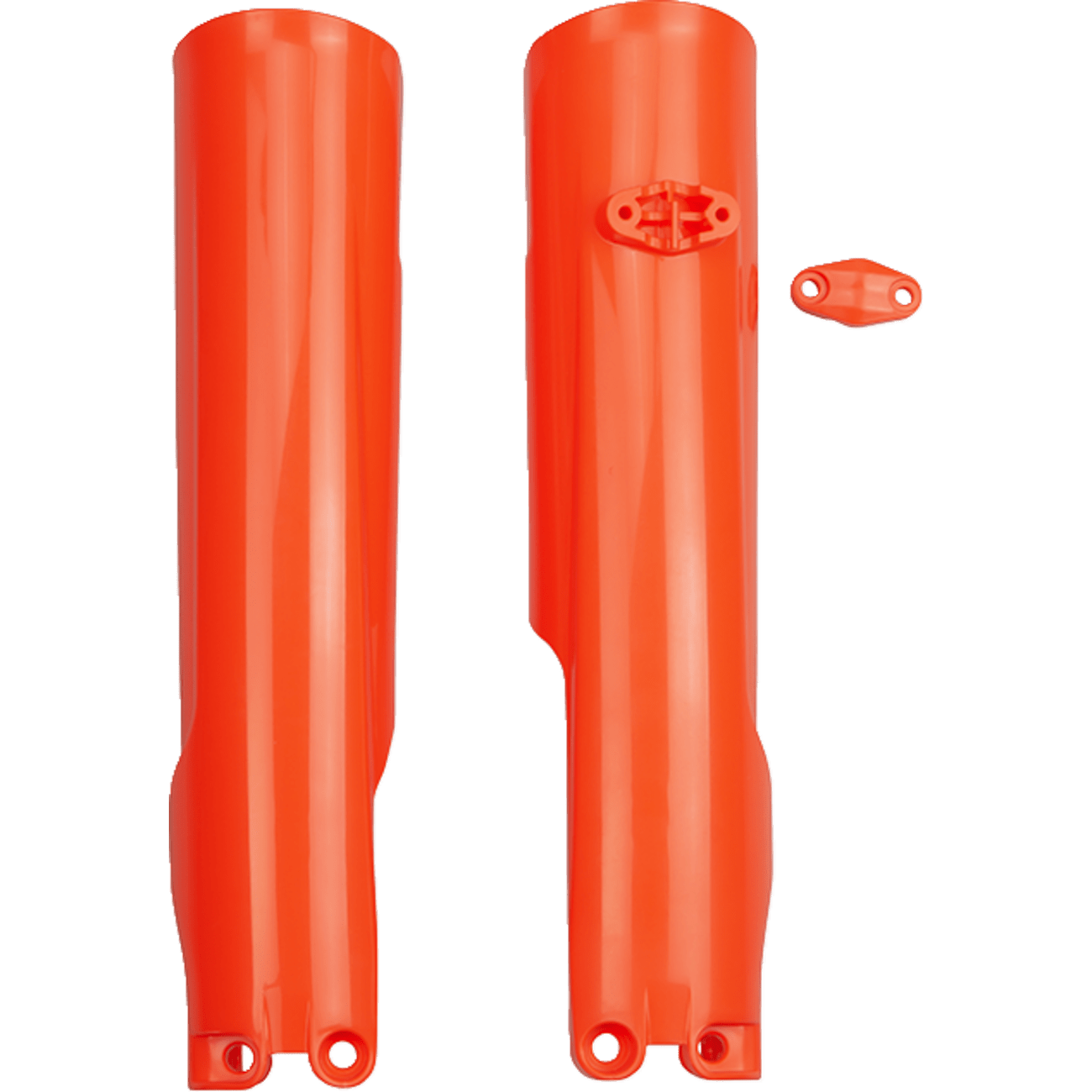 UFO Fork Slider Protectors Neon Orange