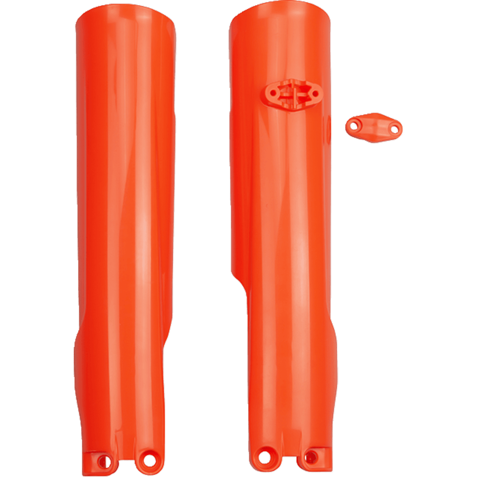 UFO Fork Slider Protectors Neon Orange