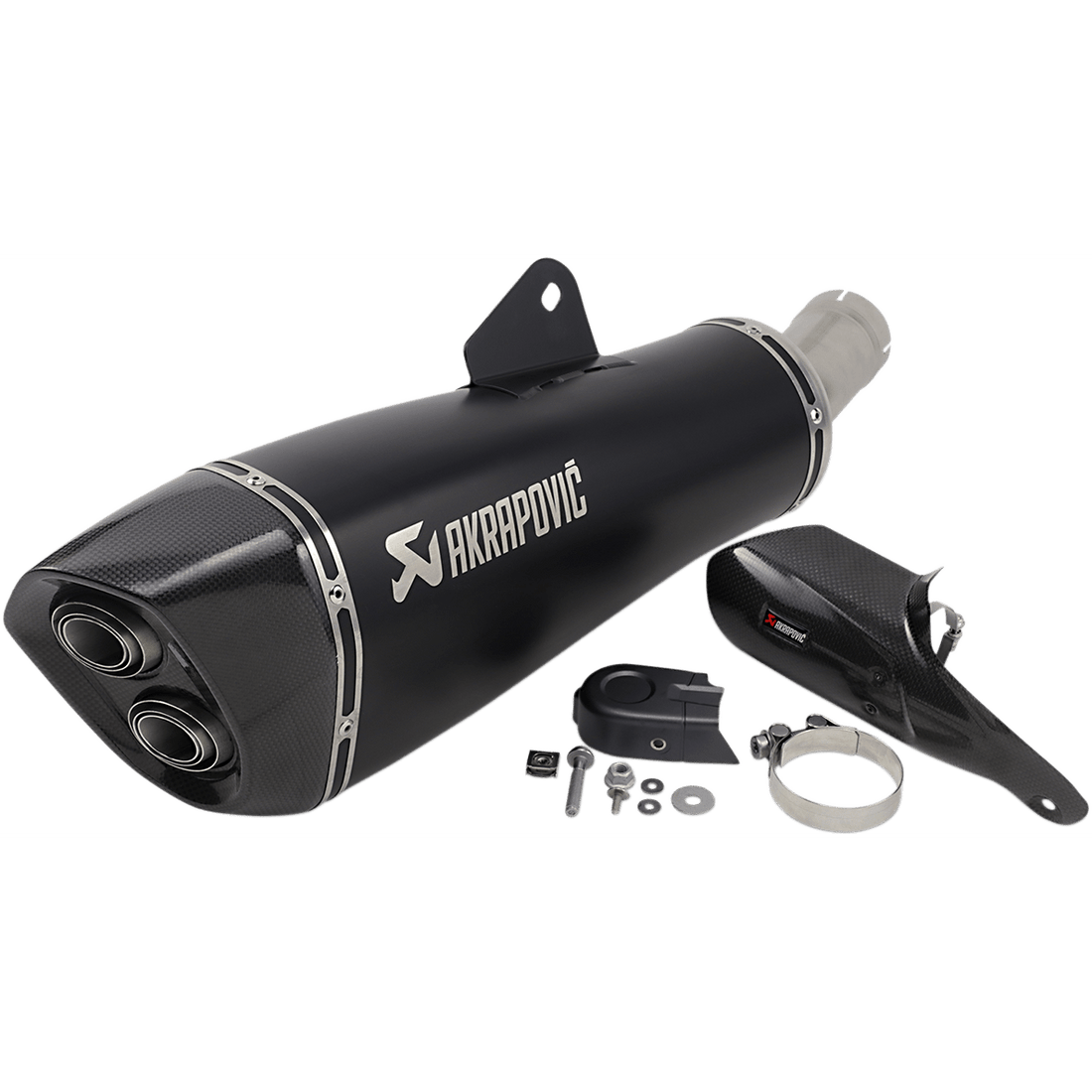 AKRAPOVIC Black Titanium Muffler R1250R/RS SB12SO22HALAGTBL