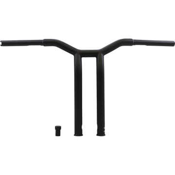 BURLY BRAND Handlebar Dominator Raked 14" Matte Black B126053SB