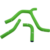 MOOSE RACING Race Fit Radiator Hose Kit Green Kawasaki KAW99 GN