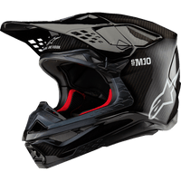 ALPINESTARS Supertech M10 Helmet Solid MIPS® Gloss Black Carbon XS 83003231188XS