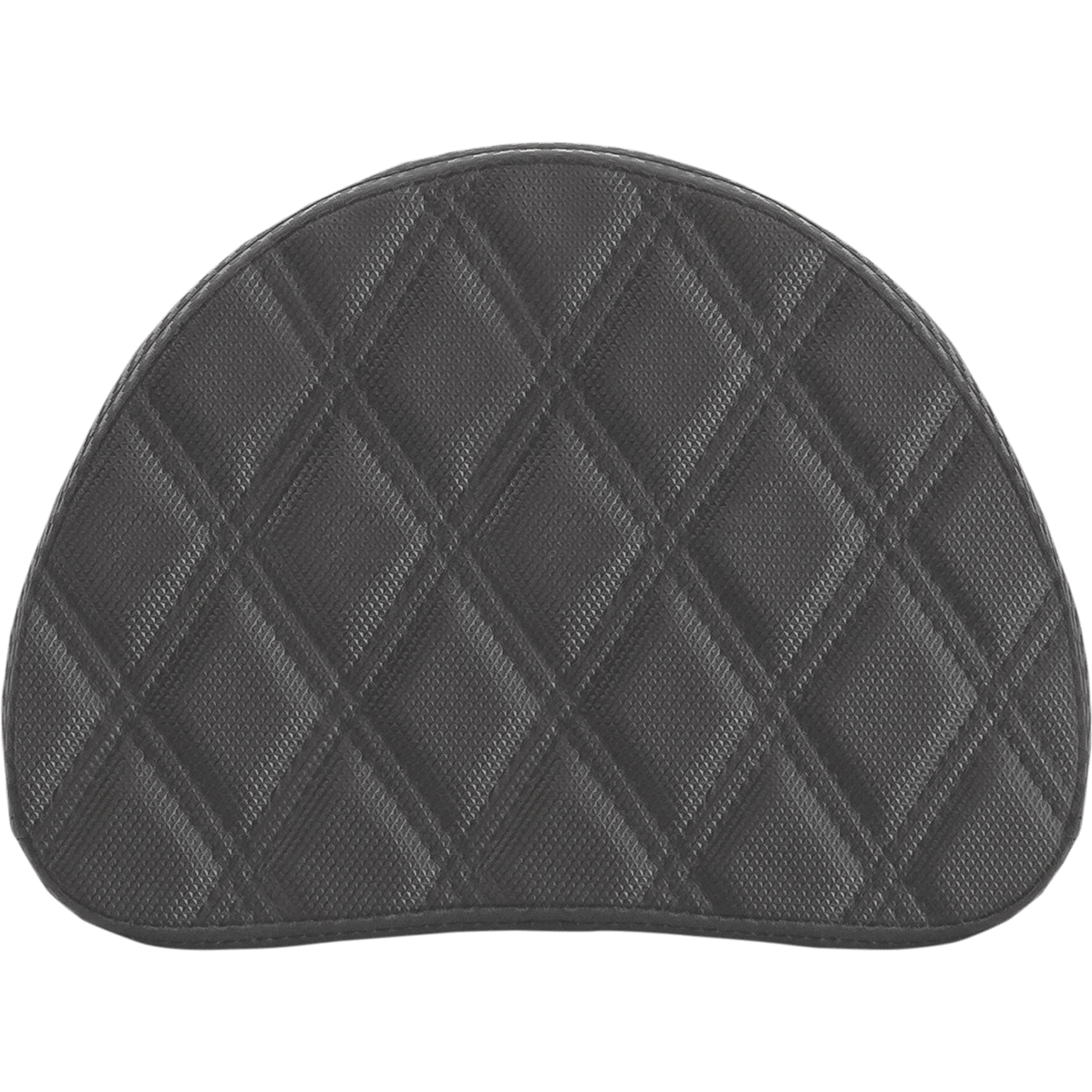 SADDLEMEN Sissy Bar Pad Lattice Stitched Black 0513SDC