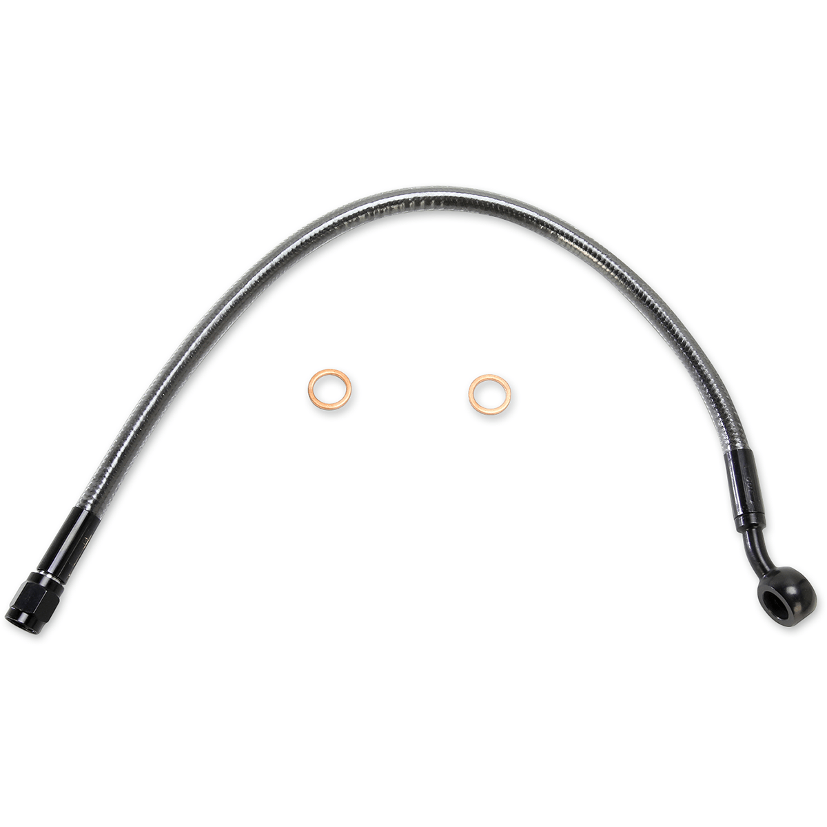 MAGNUM SHIELDING Brake Line 10mm-35° 15" Black Pearl