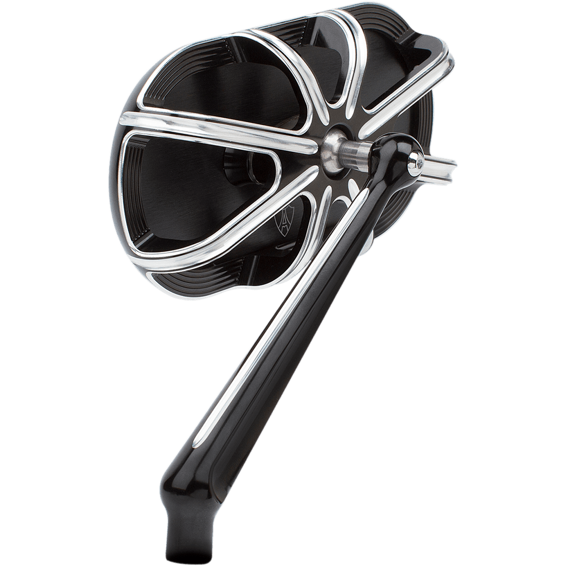 ARLEN NESS 10 Gauge Mirror Black Left 13160