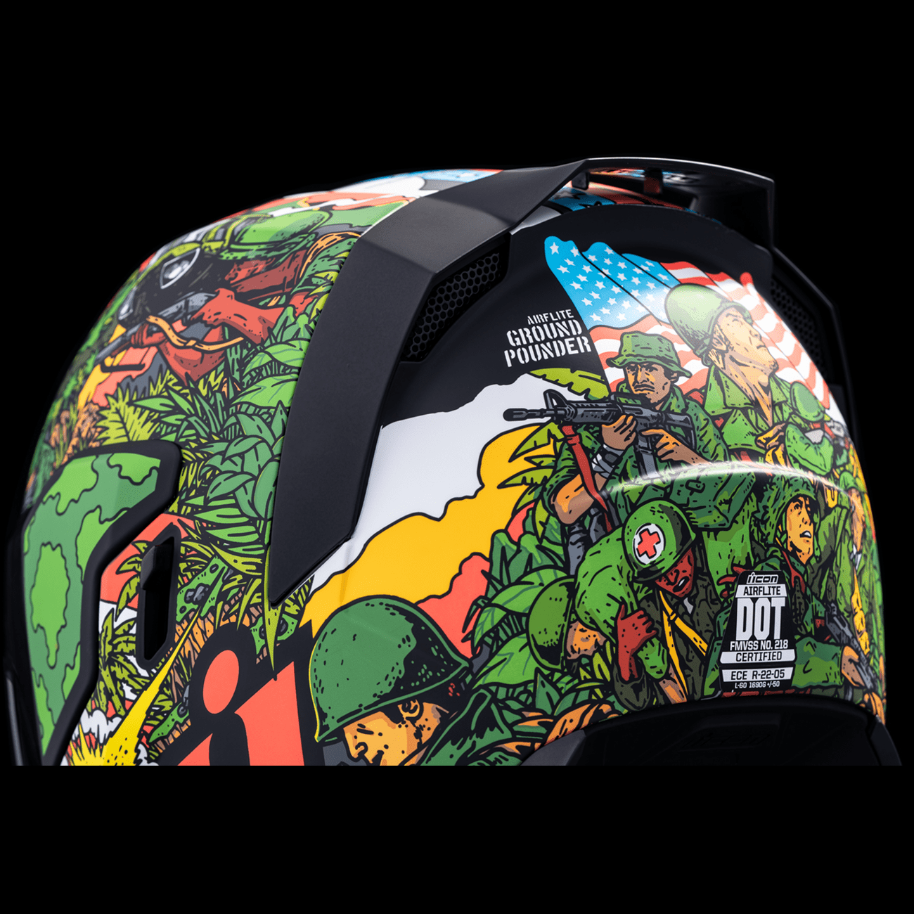 ICON Airflite™ Helmet GP23 Green XS