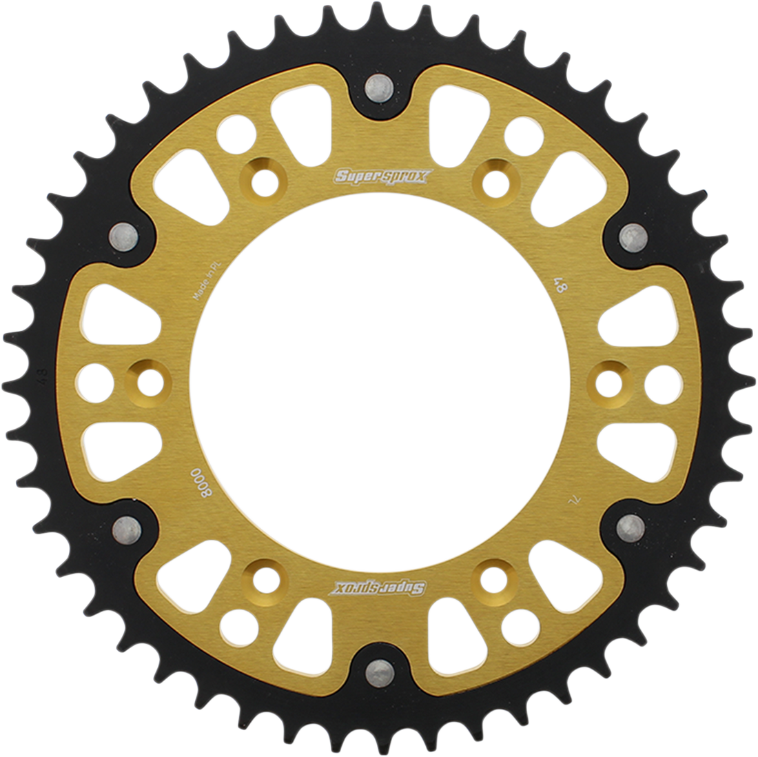 SUPERSPROX Stealth Rear Sprocket 48 Tooth Gold Beta RST800048GLD