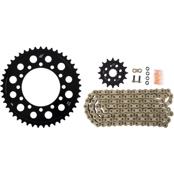 RK Aluminum Race Chain and Sprocket Kit Suzuki GSX-R750 3076118DG